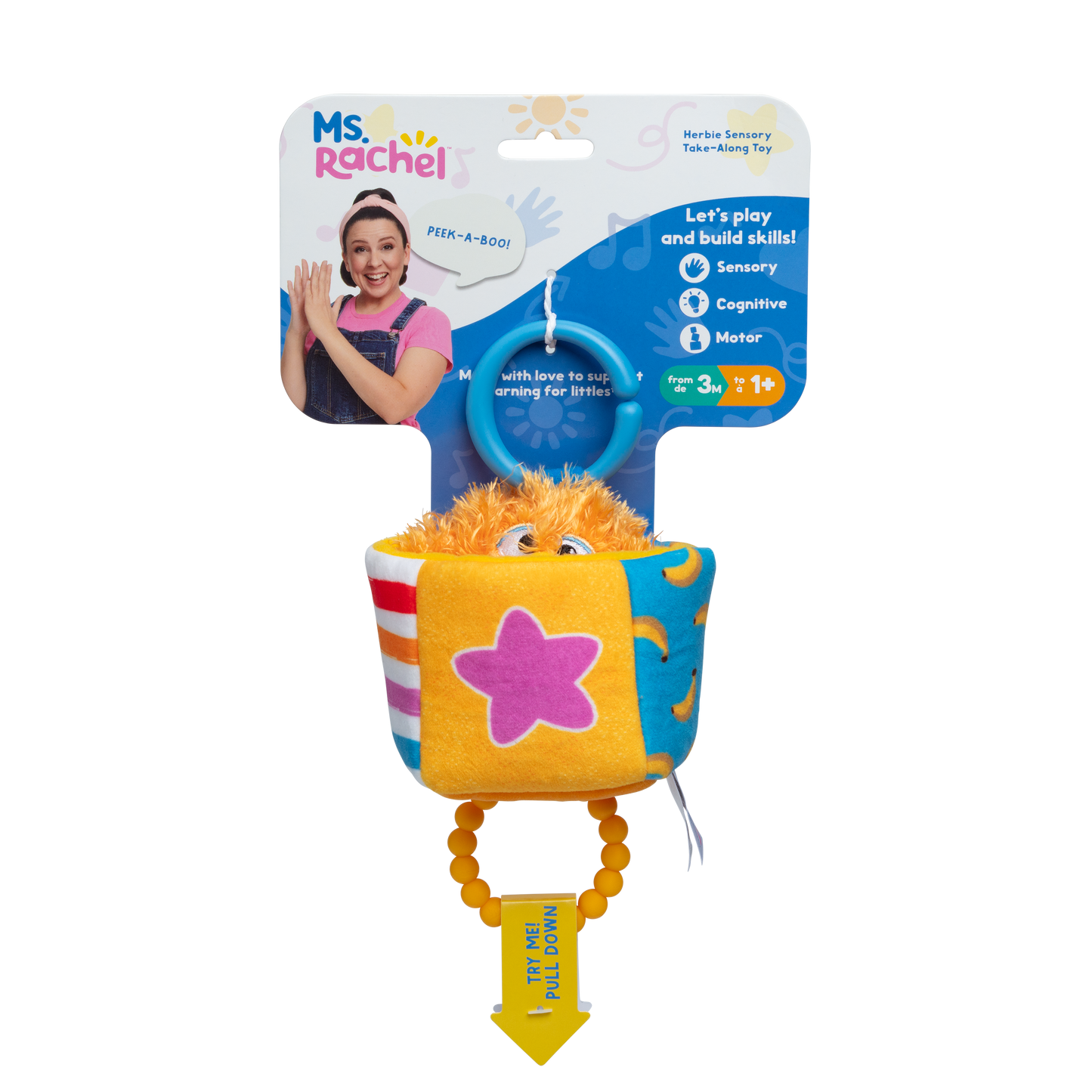 Herbie Sensory Take-Along Toy